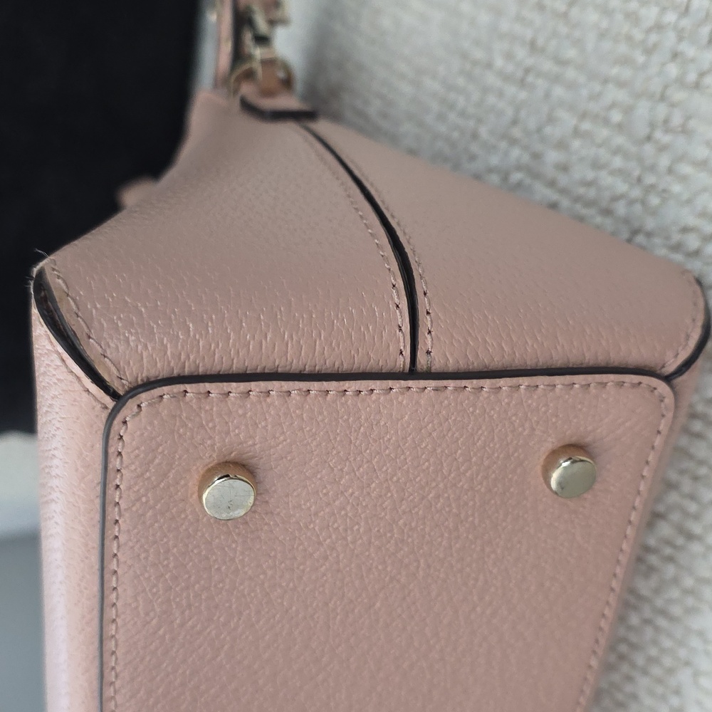 Kate Spade Blush Pink Bow Satchel - Picture 6 of 9